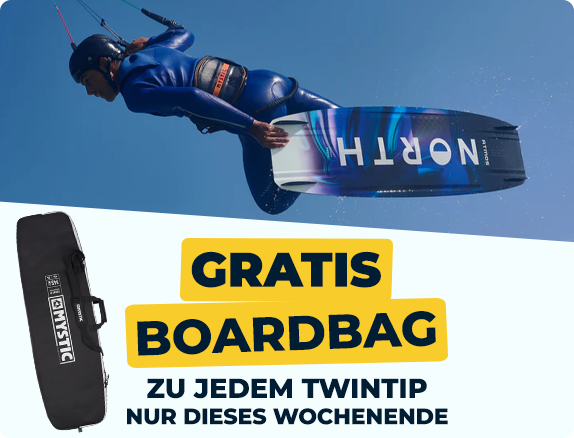 ⚡Dieses Wochenende bei jedem Twintip einen kostenlosen Boardbag!