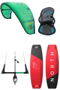 North-Reach + Prime 2023 Kitesurf Set