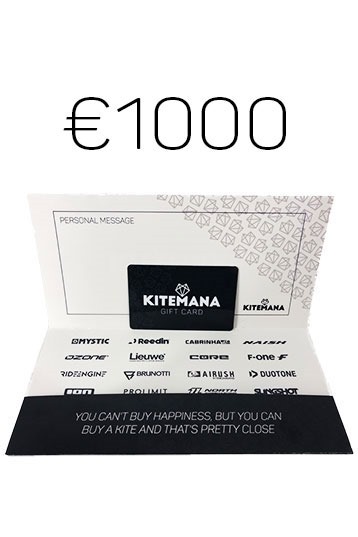 Gift Card 1000 von Kitemana Kitemana.de