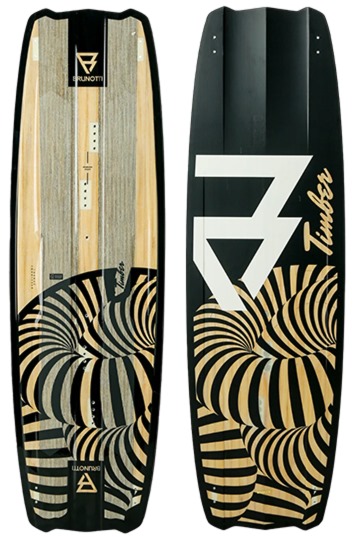 Brunotti Dimension Timber 2023 Kiteboard 137 X 41 Schwarz