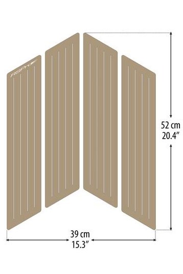 RSPRO-Kork 1mm Front Deck Pad